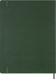2027 Moleskine 15-Month Essential Planner, Soft Cover, Weekly Vertical, XXL (8.5" x 11"), Myrtle Green, 128 pages