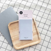Suatelier Design Blue Grid Sticky Notes