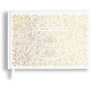 Gold Luxe Wedding Guestbook