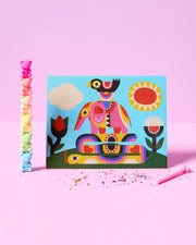 Kid's Sparkle Art: The Pyramid
