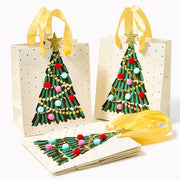 Festive Tree Treat Bags S/4