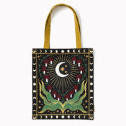 Bleeding Heart Beaded Tote Bag
