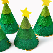 Glitter Tree Party Hats