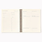 Teal Diamond Paper Wasp Daily Planner