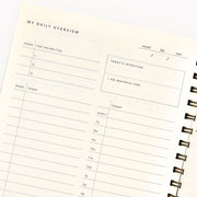 Wisteria Dots Paper Wasp Daily Planner