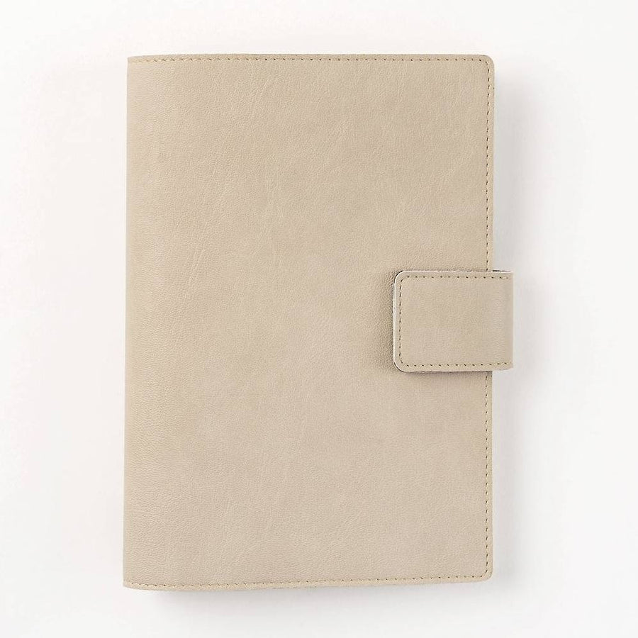 Paper Source Dove A5 Leather Journals Cover with Clasp