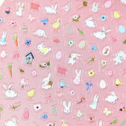 Easter Bunny Nail Stickers