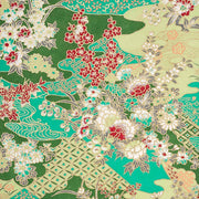 Turquoise Floral Heritage Notebook