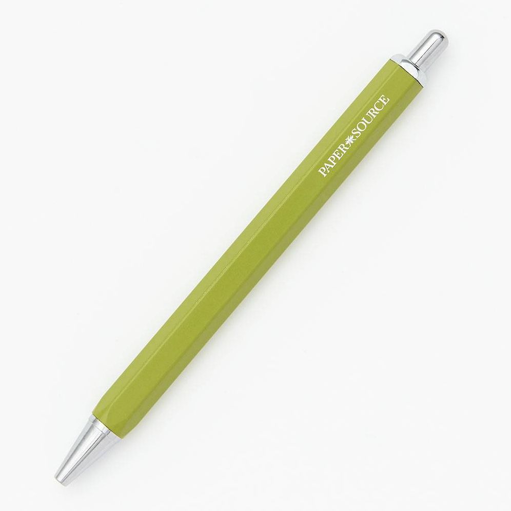 PS Collection Olive Hexagon Ballpoint Pen
