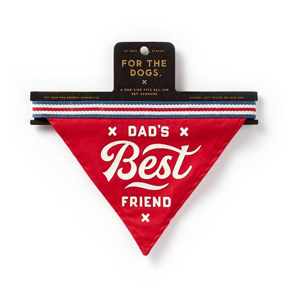 Dad's Best Friend Dog Bandana