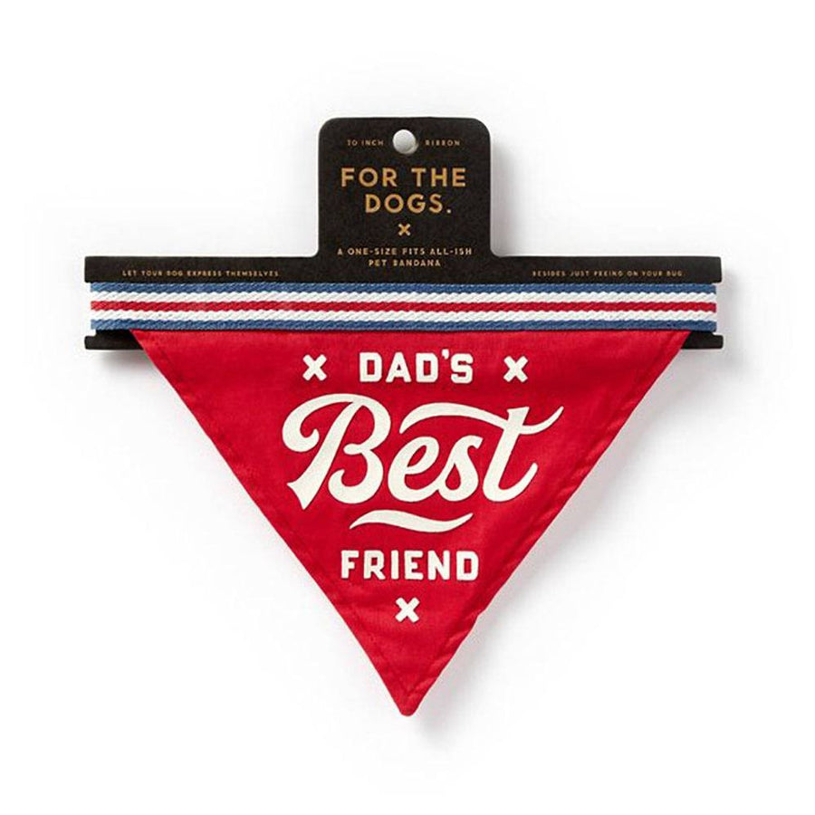 Dad's Best Friend Dog Bandana