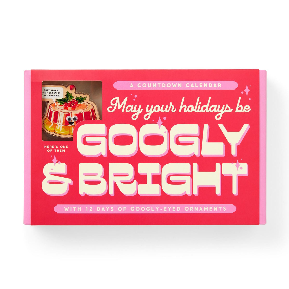 Googly & Bright Holiday Ornament Countdown Calendar