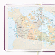 2027 Paper Source Dusty Mauve Monthly Desk Planner