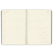 2027 Paper Source Sage Weekly Desk Planner