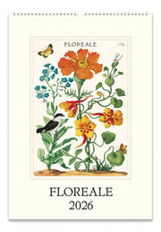 2026 Cavallini Floreale Wall Calendar