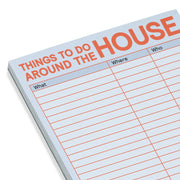 Things to Do Around the House Notepad with Magnet (Pastel Edition)