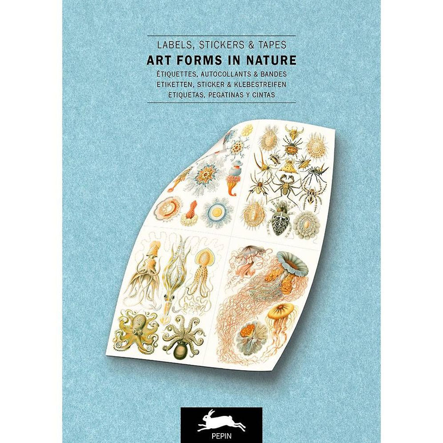 Art Forms in Nature Label, Sticker & Tape Book