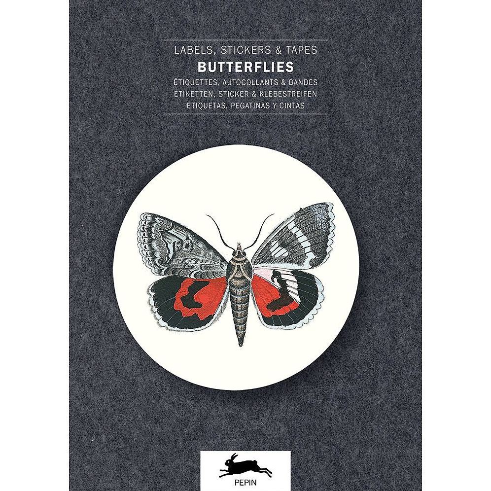 Butterflies - Label & Sticker Book
